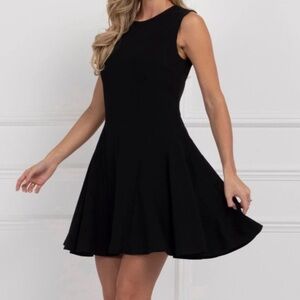 ROMEO AND JULIET BLACK MINI DRESS